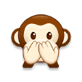 🙊 Emoji Mono Con La Boca Tapada en Samsung TouchWiz Nature UX 2.