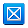 ⛝ Emoji Cruz de Santo André em um quandrado na Samsung TouchWiz Nature UX 2.