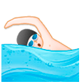 🏊 Emoji Persona Nadando en Samsung TouchWiz Nature UX 2.