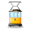 🚊 Emoji Straßenbahn Samsung TouchWiz Nature UX 2.