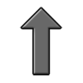 Emoji ⬆️ Freccia Rivolta Verso L’alto su Samsung TouchWiz Nature UX 2.