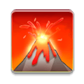 Émoji 🌋 Volcan sur Samsung TouchWiz Nature UX 2.