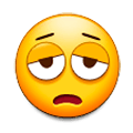 Emoji 😩 Faccina Esausta su Samsung TouchWiz Nature UX 2.