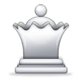 ♕ Emoji Reina del ajedrez blanco en Samsung TouchWiz Nature UX 2.