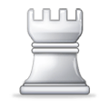 ♖ Emoji Torre de xadrez branca na Samsung TouchWiz Nature UX 2.