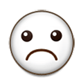 Emoji ☹️ Faccina Imbronciata su Samsung TouchWiz Nature UX 2.