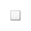 Émoji ▫️ Petit Carré Blanc sur Samsung TouchWiz Nature UX 2.