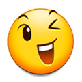 😉 Emoji Cara Guiñando El Ojo en Samsung TouchWiz Nature UX 2.