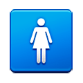 Émoji 🚺 Symbole Toilettes Femmes sur Samsung TouchWiz Nature UX 2.