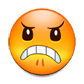 😠 Emoji Cara Enfadada en Samsung TouchWiz 7.0.