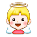 👼 Emoji Bebé ángel en Samsung TouchWiz 7.0.