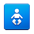 Emoji 🚼 Simbolo Con Immagine Di Bambino su Samsung TouchWiz 7.0.