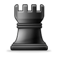 ♜ Emoji Pieza de ajedrez torre negra en Samsung TouchWiz 7.0.