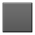 Émoji ⬛ Grand Carré Noir sur Samsung TouchWiz 7.0.