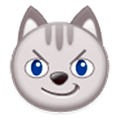😼 Emoji verwegen lächelnde Katze Samsung TouchWiz 7.0.