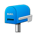 📪 Emoji geschlossener Briefkasten ohne Post Samsung TouchWiz 7.0.