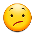 😕 Emoji verwundertes Gesicht Samsung TouchWiz 7.0.