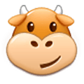 Emoji 🐮 Muso Di Mucca su Samsung TouchWiz 7.0.