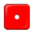 Emoji ⚀ Dado-1 su Samsung TouchWiz 7.0.