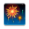 🎆 Emoji Fuegos Artificiales en Samsung TouchWiz 7.0.