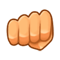 👊 Emoji geballte Faust Samsung TouchWiz 7.0.