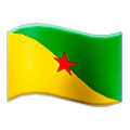 Émoji 🇬🇫 Drapeau : Guyane Française sur Samsung TouchWiz 7.0.