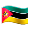 🇲🇿 Emoji Bandera: Mozambique en Samsung TouchWiz 7.0.