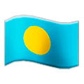 🇵🇼 Emoji Bandera: Palaos en Samsung TouchWiz 7.0.