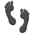 Emoji 👣 Impronta Di Piedi su Samsung TouchWiz 7.0.