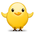 🐥 Emoji Küken von vorne Samsung TouchWiz 7.0.