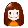 👧 Emoji Niña en Samsung TouchWiz 7.0.