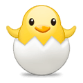 🐣 Emoji Pollito Rompiendo El Cascarón en Samsung TouchWiz 7.0.