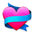 💝 Emoji Herz mit Schleife Samsung TouchWiz 7.0.