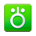 Emoji ⛣ Cerchio con una barra e due punti in alto su Samsung TouchWiz 7.0.