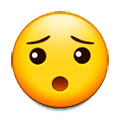 😯 Emoji verdutztes Gesicht Samsung TouchWiz 7.0.
