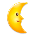 🌜 Emoji Mondsichel mit Gesicht rechts Samsung TouchWiz 7.0.