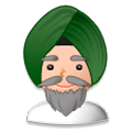 Emoji 👳 Persona Con Turbante su Samsung TouchWiz 7.0.