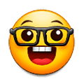 🤓 Emoji Cara De Empollón en Samsung TouchWiz 7.0.