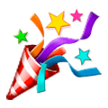 🎉 Emoji Cañón De Confeti en Samsung TouchWiz 7.0.