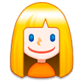 👱 Emoji Person: blondes Haar Samsung TouchWiz 7.0.