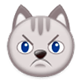 😾 Emoji Rosto De Gato Mal-humorado na Samsung TouchWiz 7.0.