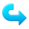 Emoji ↪️ Freccia Curva A Destra su Samsung TouchWiz 7.0.