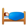 🛌 Emoji im Bett liegende Person Samsung TouchWiz 7.0.