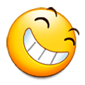 😆 Emoji Cara Sonriendo Con Los Ojos Cerrados en Samsung TouchWiz 7.0.