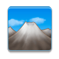 🏔️ Emoji Montanha Com Neve na Samsung TouchWiz 7.0.