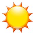 ☉ Emoji O sol  na Samsung TouchWiz 7.0.