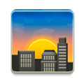 🌇 Emoji Sonnenuntergang in der Stadt Samsung TouchWiz 7.0.