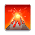 🌋 Emoji Volcán en Samsung TouchWiz 7.0.