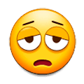 Emoji 😩 Faccina Esausta su Samsung TouchWiz 7.0.