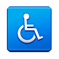Emoji ♿ Simbolo Della Disabilità su Samsung TouchWiz 7.0.